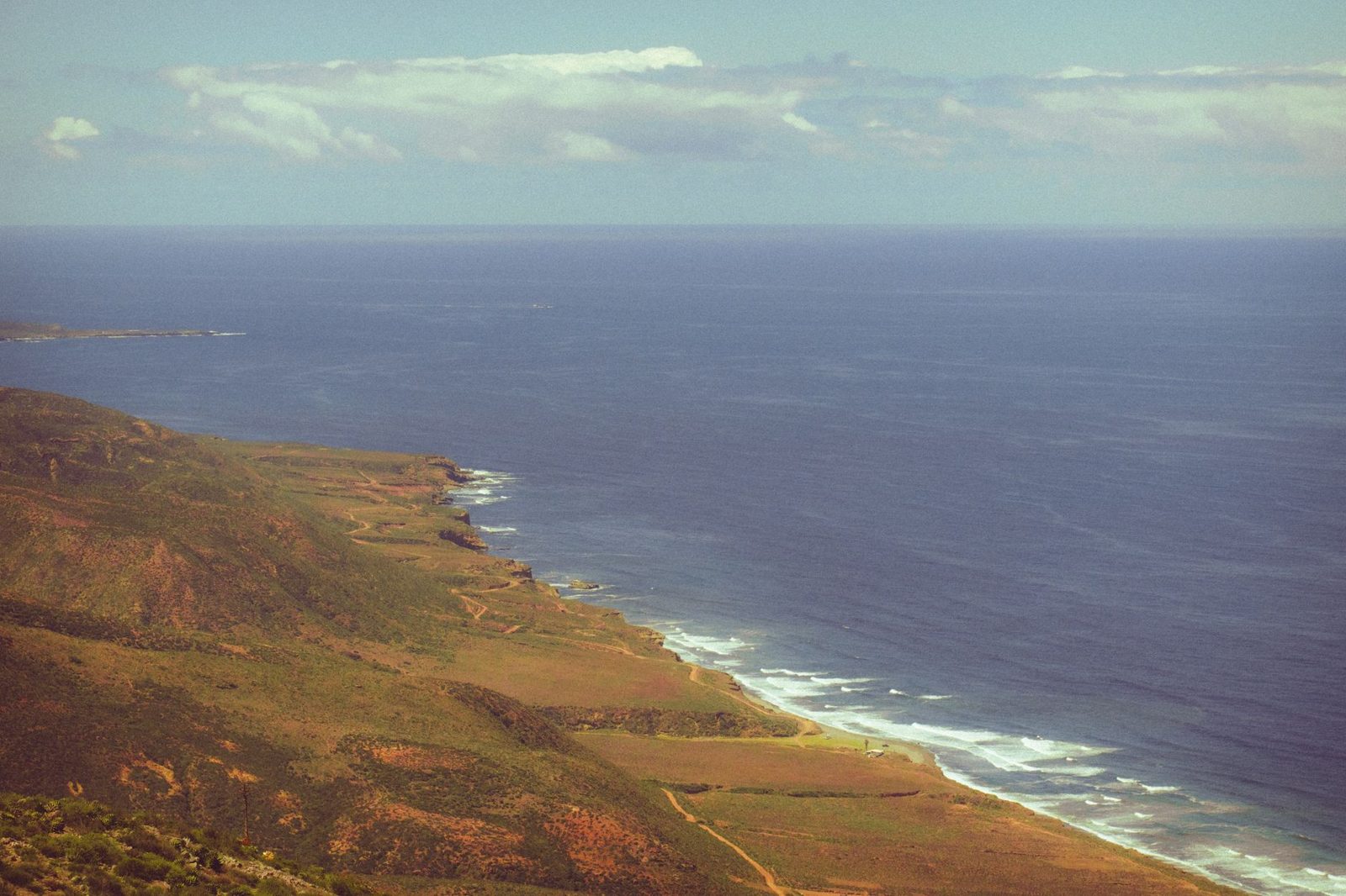 Coastal bluffs above the Pacific in north San Diego County