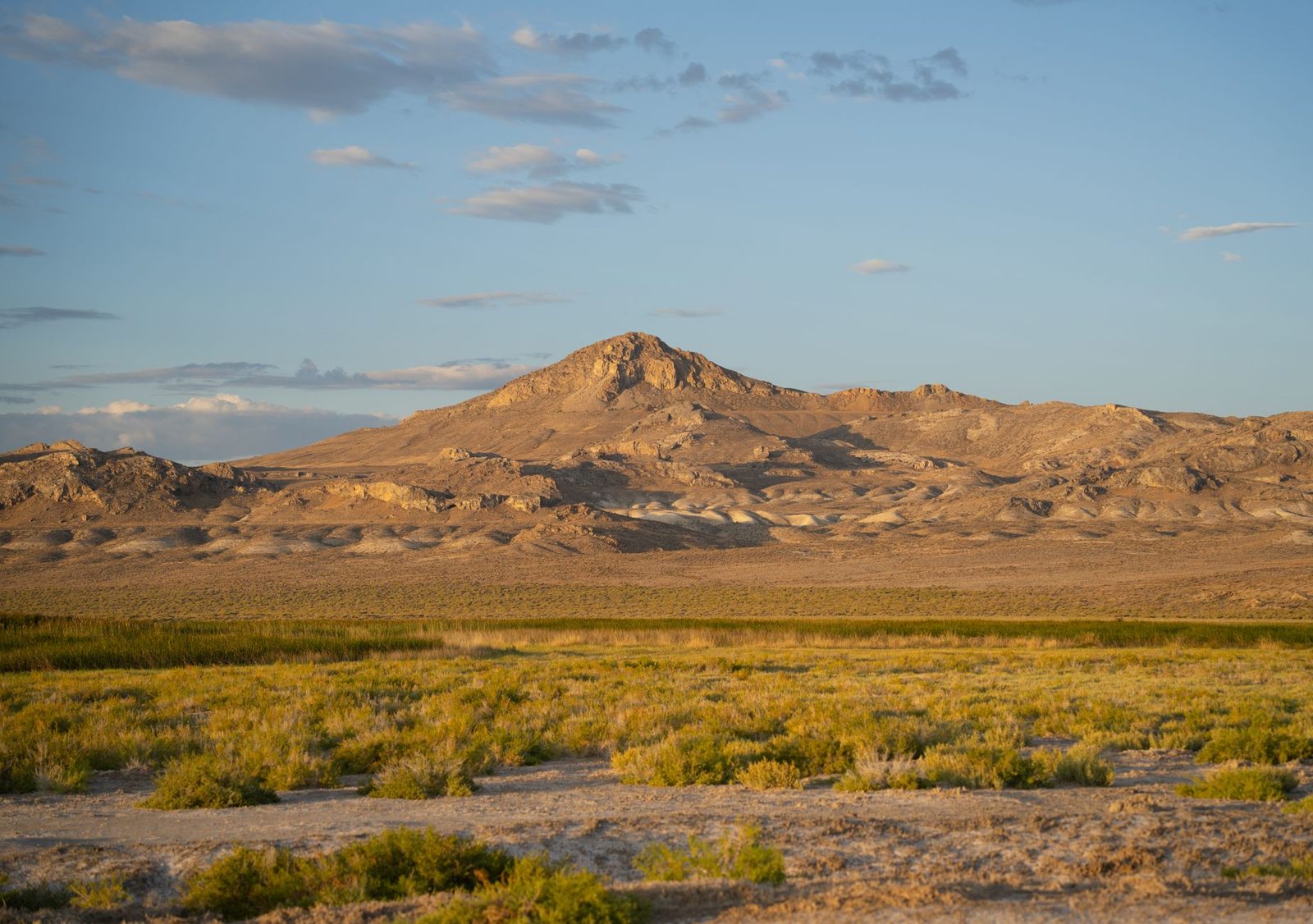 High desert hills along USA Parkway east of Sparks, Nevada