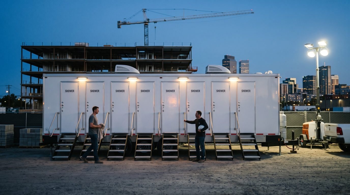 Shower trailer offered near Oregon